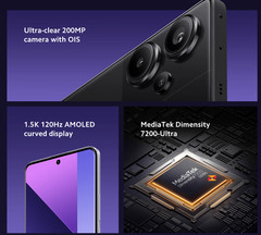 Xiaomi Redmi Note 13 PRO+ PLUS 5G Midnight Black – 8GB RAM – 256GB ROM Unlocked