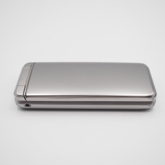 [VG] KYOCERA A202KC DIGNO KEITAI 4 ANDROID FLIP PHONE Silver Successor to 902kc