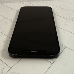 Apple iPhone 12 64 GB Black A2172 Unlocked Cracked Camera Lens #H221