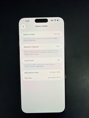 Apple iPhone 15 Pro Max 256GB Wi-Fi ONLY Fair Condition *For Parts / Repair*