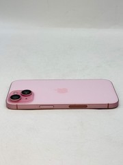 Unlocked Apple iPhone 15 A2846 128GB Pink – Cracked Screen, Service Battery 74%