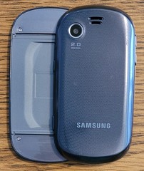Samsung Gravity T / Gravity Touch SGH-T669 – Gray ( T-Mobile ) Rare Slider Phone