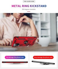 Case for Samsung Galaxy S20 FE with Glass Screen Protectors Military-Grade Red
