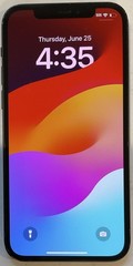 USED BLACK GSM UNLOCKED iPhone 12, 256GB A2172 MGEF3LL/A, 86% BATTERY iOS 17.6.1
