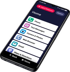 Lively® – Jitterbug Smart4 Smartphone for Seniors – Black