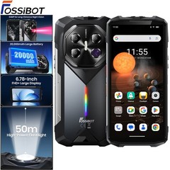 6.78&Prime; FOSSiBOT F113 5G Rugged Smartphone Android 15 64MP Night Vision Waterproof