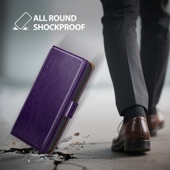 iPhone 13 Case Wallet with Card Holder Women Men, RFID Blocking PU Leather Flip