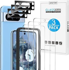 6 in 1 Screen Protector for Google Pixel 8 Pro Screen and Camera Lens Protector