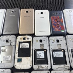 Lot Of 23 – Samsung Galaxy Android Smartphones For Parts Only – Untested – H23