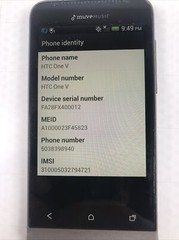 HTC One V Beats Audio Muve Music 512mb Single Core Phone MuveMusic Player