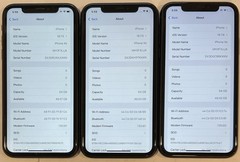 LOT OF THREE, TESTED USED BLACK GSM UNLOCKED iPhone XR, 64GB A1984 MH3F3LL/A