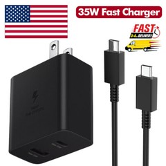 Super PD Power Adapter Duo Wall Charger+Cable For Samsung For Xiaomi Android