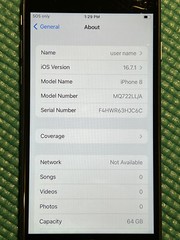 Apple iPhone 8 – 64GB – Space Gray (Unlocked) A1863 (CDMA + GSM)