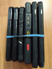Lot of 6 Kyocera Duraforce Pro E6790/E6810/E6910/ Sonim XP8800 32or64GB For part