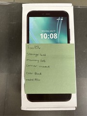 FOXXD A56 Smartphone 16/2GB Unlocked Black