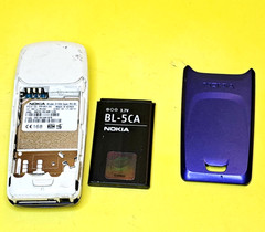 🔥UNKNOWN CARRIER🔥NOKIA 3100b 2G GSM 484KB 1.5&Prime; BLUE CANDY BAR BASIC CELL PHONE