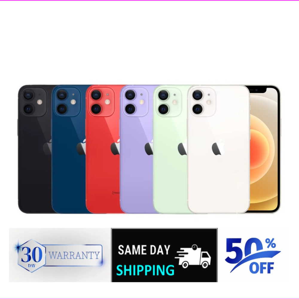 iPhone 12 – 64GB/128GB – Various Colors – T-Mobile, AT&T – Free Shipping!