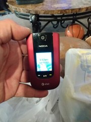 Nokia 6350 2G GSM 3G HSDPA 6350-1b Red – AT&T