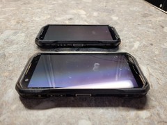 Lot of 2 Kyocera Duraforce Pro 3 – E7200 Black – 128GB – Verizon FOR PARTS