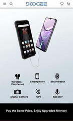 DOOGEE S200 Plus 5G Rugged Android 14 Phone 16GB RAM 512GB 10100mAh 100MP Camera