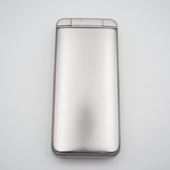 [VG] KYOCERA A202KC DIGNO KEITAI 4 ANDROID FLIP PHONE Silver Successor to 902kc