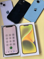 6.1 in Apple iPhone 14 Network Unlocked Very Good Condition with Face ID Working