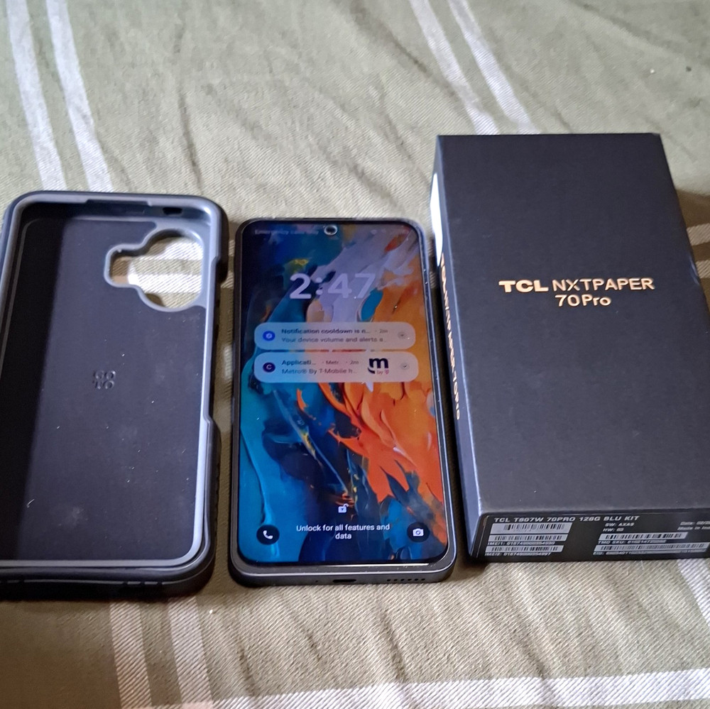 TCL NXTPAPER 70 Pro 128GB Blue Locked To Metro by T-Mobile
