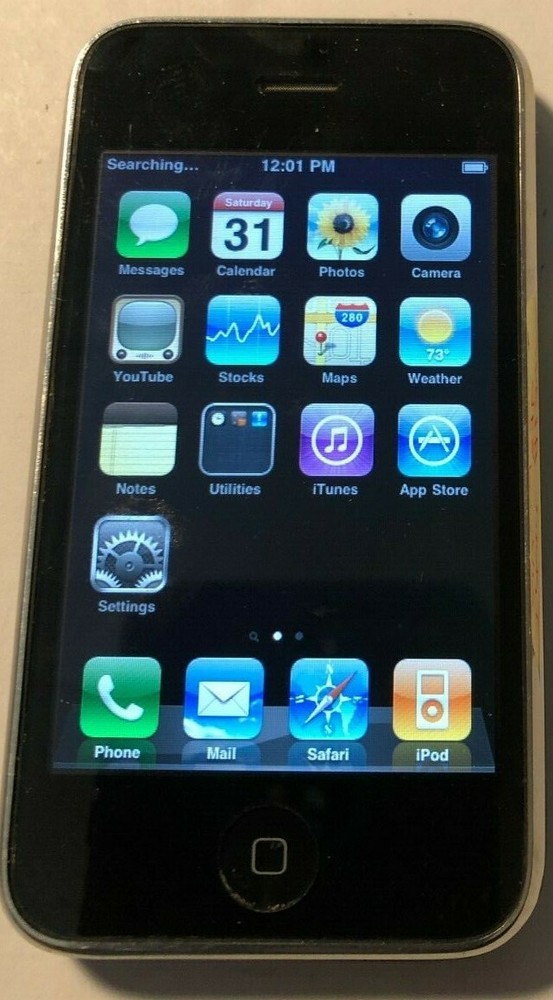 Apple iPhone 3G 16GB Black (AT&T) A1241 (GSM Fast Ship Good Used 4 IOS