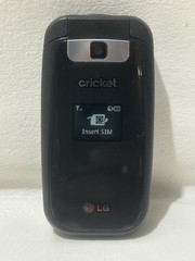 LG True B460, Cricket Wireless – Flip Phone – Tested & Working Black