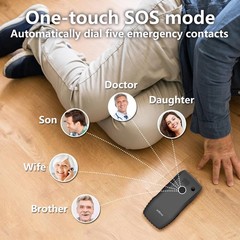 artfone C1+4G LTE Big Buttons Cell Phone for Seniors丨Unlocked Phones with SOS…