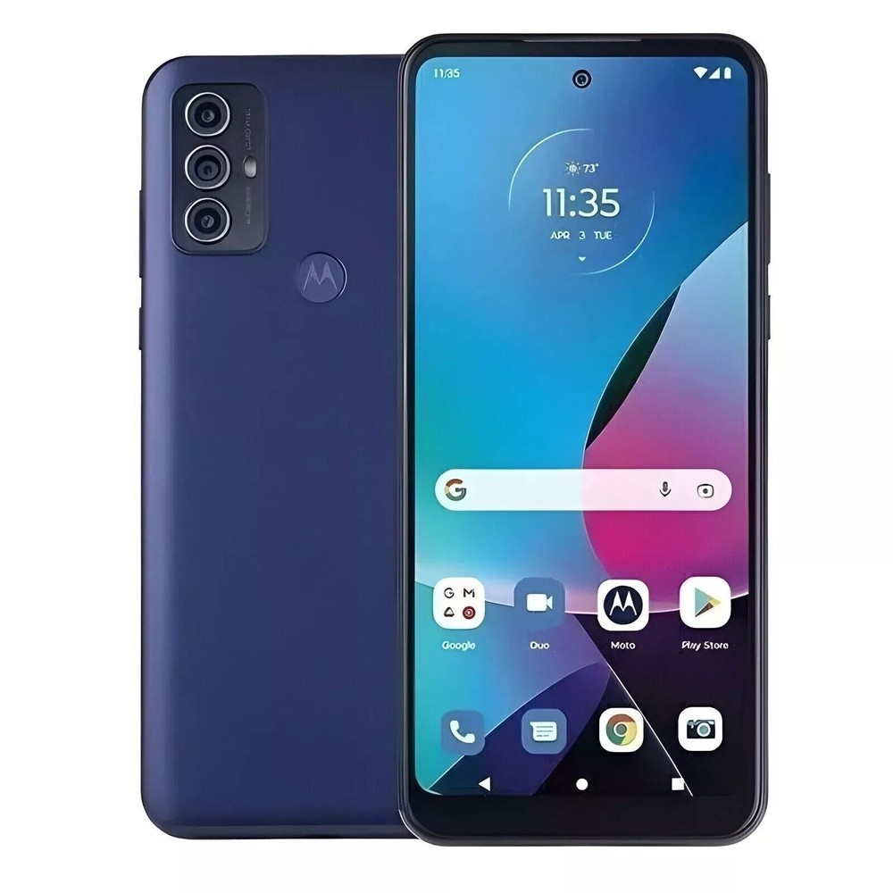 Motorola Moto G Play (2023) XT2271 32GB 3GB Straight Talk Locked Blue Very Good