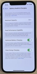 VERY NICE USED BLACK GSM UNLOCKED iPhone 12, 128GB A2172 MGF93LL/A (88% BATTERY)
