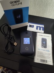 Alcatel GO FLIP 4056Z BLUE Metro By T-Mobile 4G LTE Metropcs Only Flip Phone New