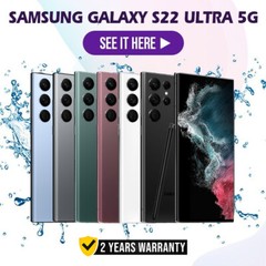NEW Samsung Galaxy S22 Ultra (5G) SM-S908U 128GB~512GB FACTORY UNLOCKED GSM+CDMA