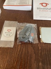 Blindshell Classic 2 (red) In Box Fair Condition Locked To T-mobile For Parts