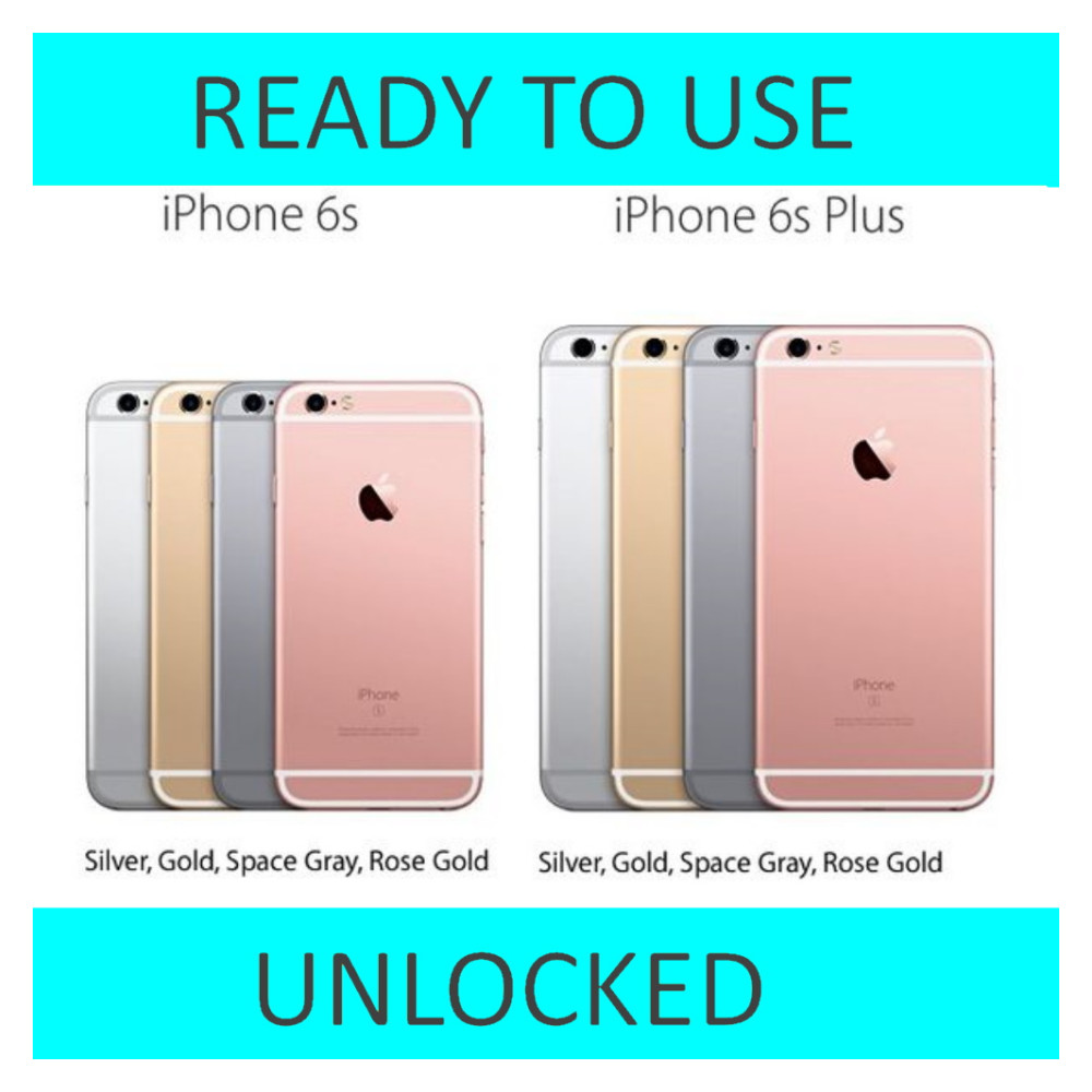 Apple iPhone 6s/ 6s Plus 16GB 64GB 128GB Unlocked Verizon nTelos Cricket 4G