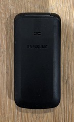 Samsung SGH-A157V UD 1.8&Prime; Display 256MB Storage AT&T 3G Flip Cellphone – Black