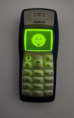 Nokia 1100b Blue & Gray TracFone Cell Phone