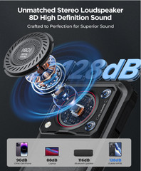 sealed New! Oukitel WP36 6.52&Prime; 16(8+8)/128GB 128dB Loud Speaker 10600mAh Rugged