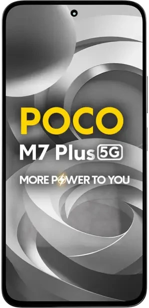 POCO M7 Plus 5G Factory Unlocked Dual SIM 128GB 7000mAh Android Phone Silver