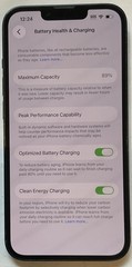 TESTED USED GSM UNLOCKED MIDNIGHT iPhone 13, 128GB A2482 MLA23LL/A, 89% BATTERY.