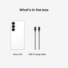 New Samsung Galaxy S26 5G SM-S942U1 256GB White ❄️Unlocked 📱1-Year Warranty