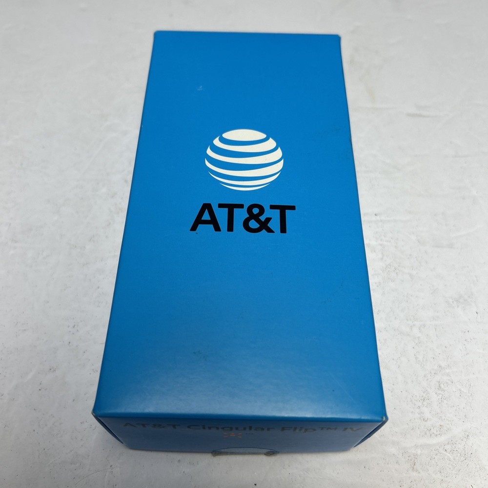 AT&T CINGULAR FLIP IV 4GB PHONE U102AA NEW, OPEN BOX