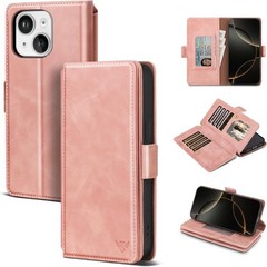 iPhone 13 Case Wallet with Card Holder Women Men, RFID Blocking PU Leather Flip
