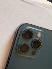 Apple iPhone 12 Pro Max – 256 GB – Pacific Blue (Unlocked) A2342 – Fair (read)