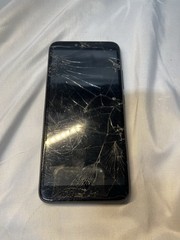 FOXXD Black Bar Style Smartphone, Cracked Screen (For Parts/Not Working)