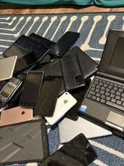 Apple – android – tablets (lot of 4 mixed) for parts only