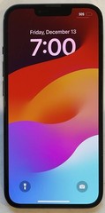 TESTED USED GSM UNLOCKED BLACK iPhone 14, 128GB A2649 MPUA3LL/A, 100% BATTERY