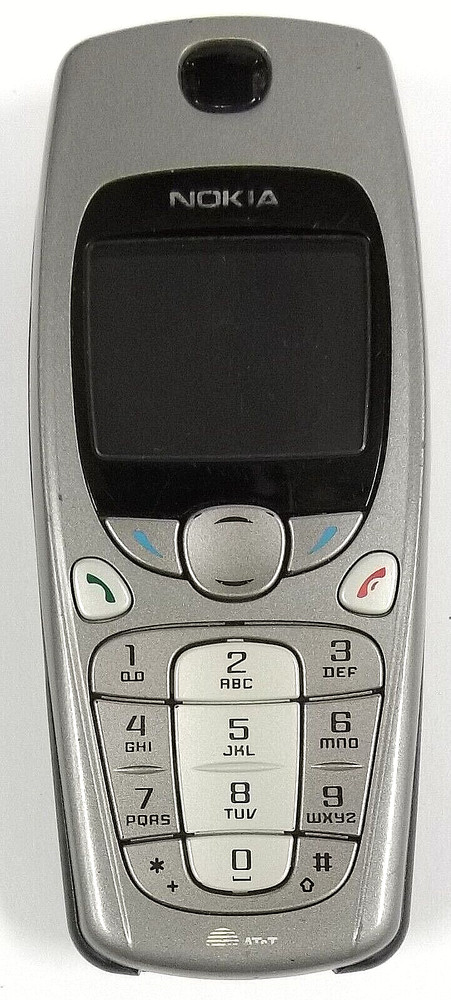 Nokia 3560 – Gray and Black ( AT&T ) Rare TDMA Cellular Phone / BLC-2