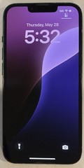 TESTED USED GSM UNLOCKED MIDNIGHT iPhone 14, 256GB A2649 MPVV3LL/A (93% BATTERY)